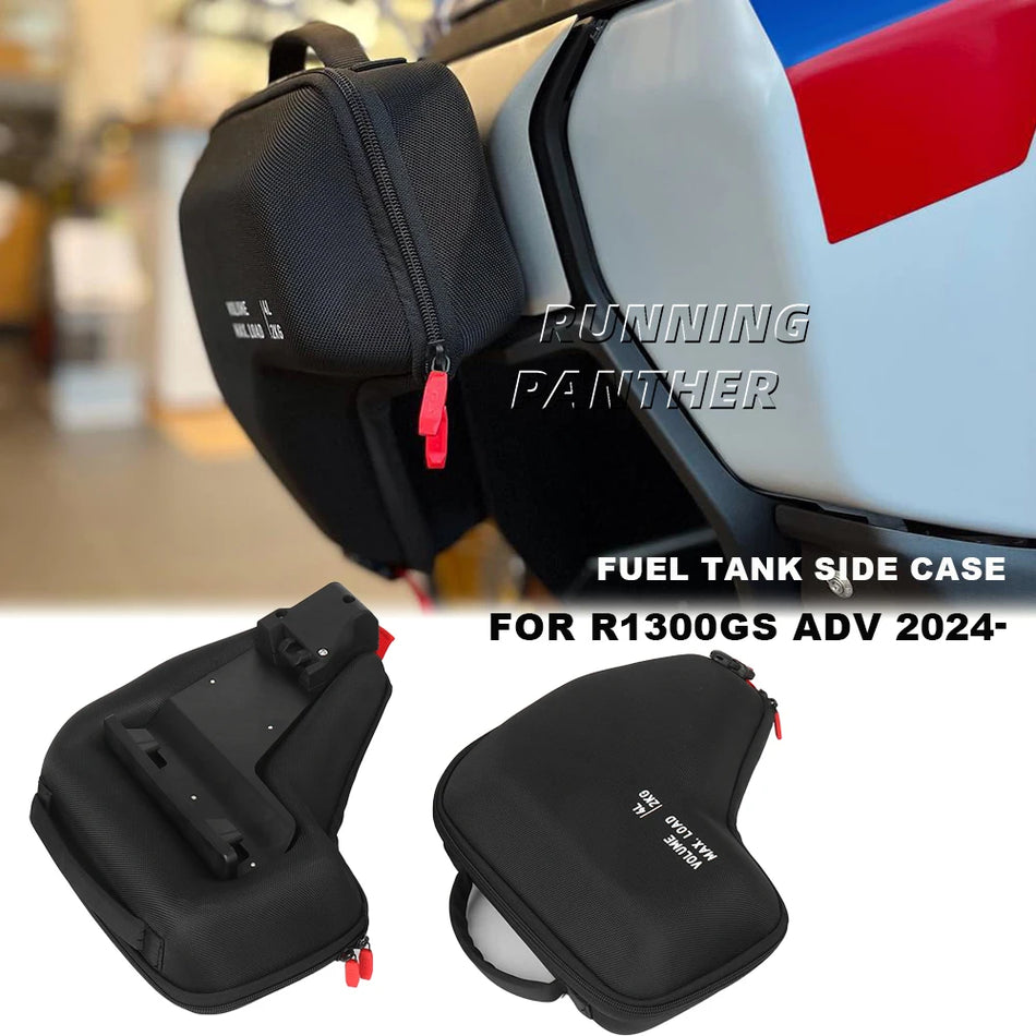 Borsa per Radiatore con Stoccaggio per Attrezzi in Nylon per BMW R1300GS Adventure