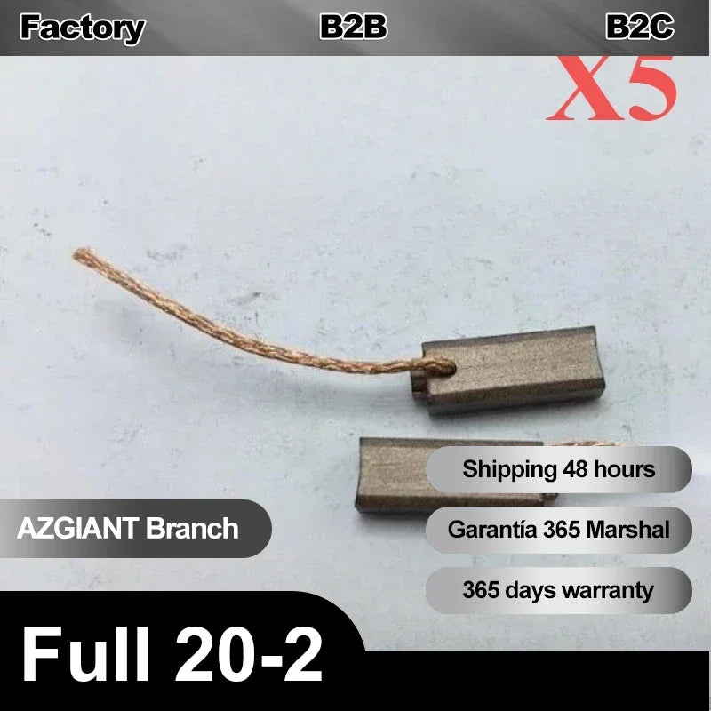 Generatoriaus anglinio šepetėlio laikiklis Honda ir Toyota metalinė konstrukcija 5x7x19mm 10 vnt. Patvari veikla