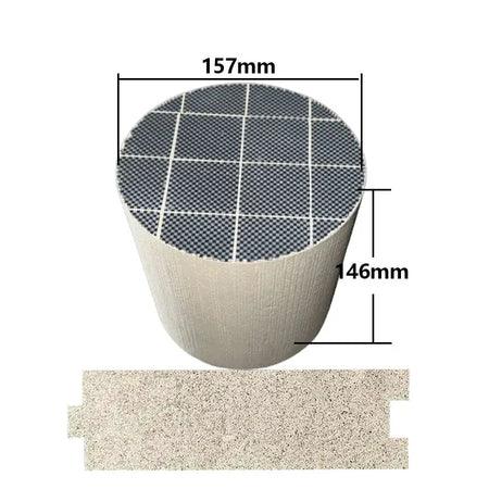 Silicon Carbide DPF Filter With Efficient Catalyst And Compact Design by InterCyprus Trading Ltd