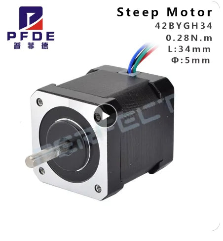 42BYGH34 High Torque Nema 17 Stepper Motor &ndash; Exceptional Performance for Precision Movements Motor with DuPont he