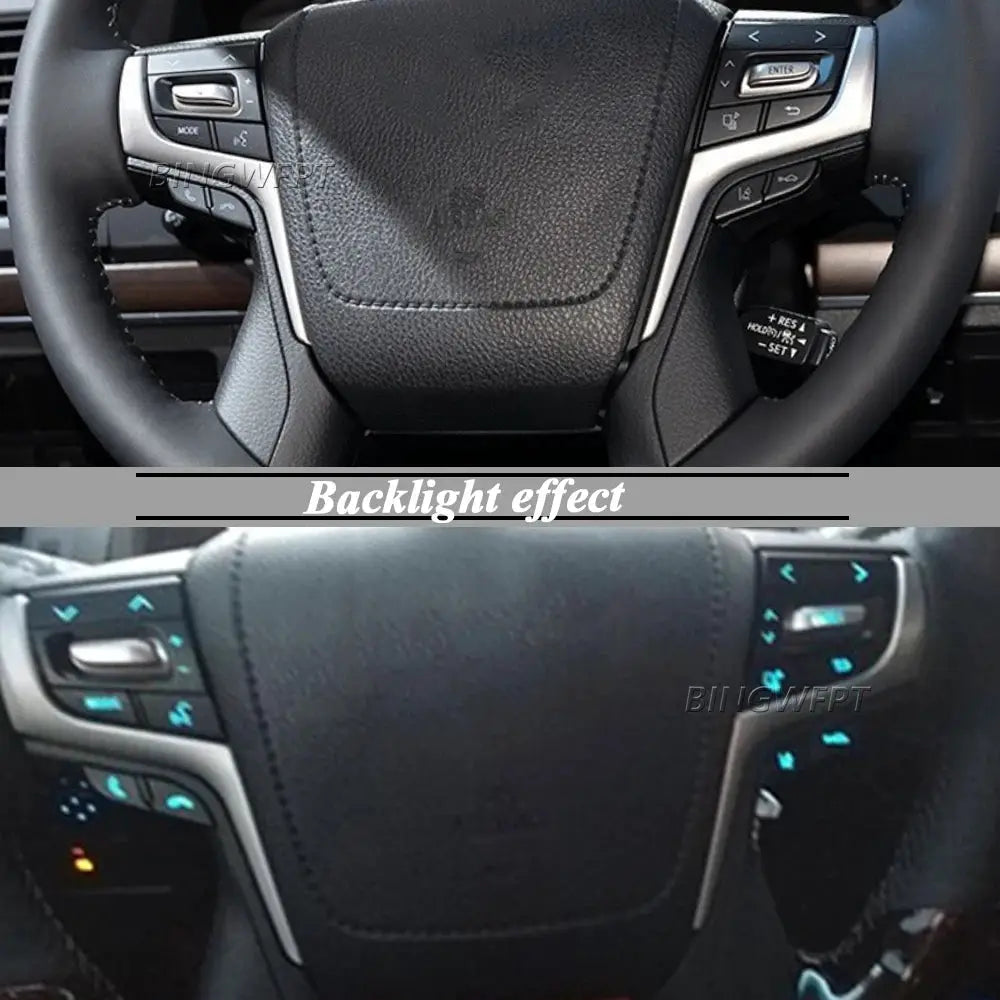 Multifunction Steering Wheel Control Switch Phone Volume Mode Buttons For Toyota Land Cruiser 2012-2017 by InterCyprus Trading Ltd