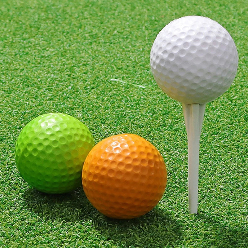 5 Pezzi Palline da Golf in Schiuma PU Morbida per Pratica Indoor 4.27cm