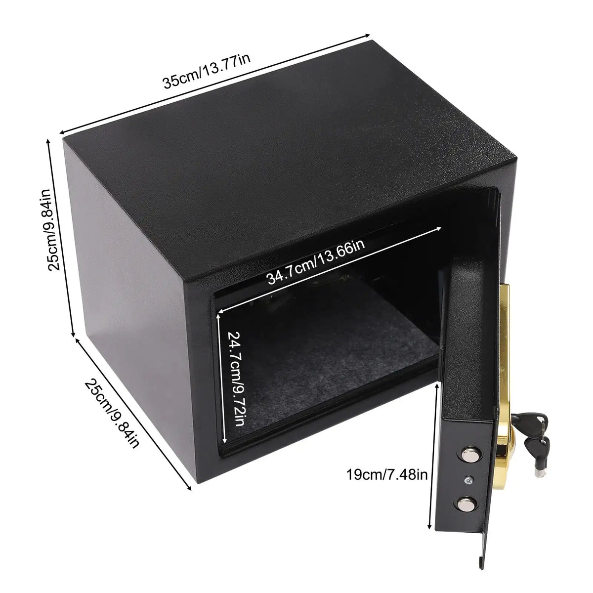 22L Digital Safe Box &ndash; Fireproof And Waterproof Wallet 22L / GERMANY