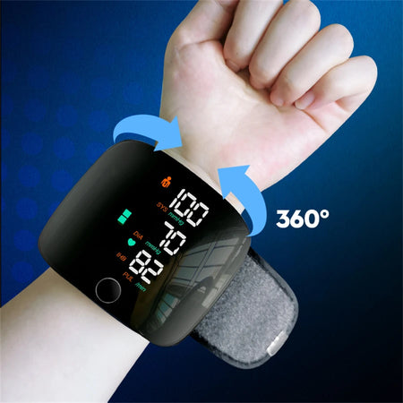 BP11 LED Wrist Blood Pressure Monitor &ndash; Voice Broadcast
