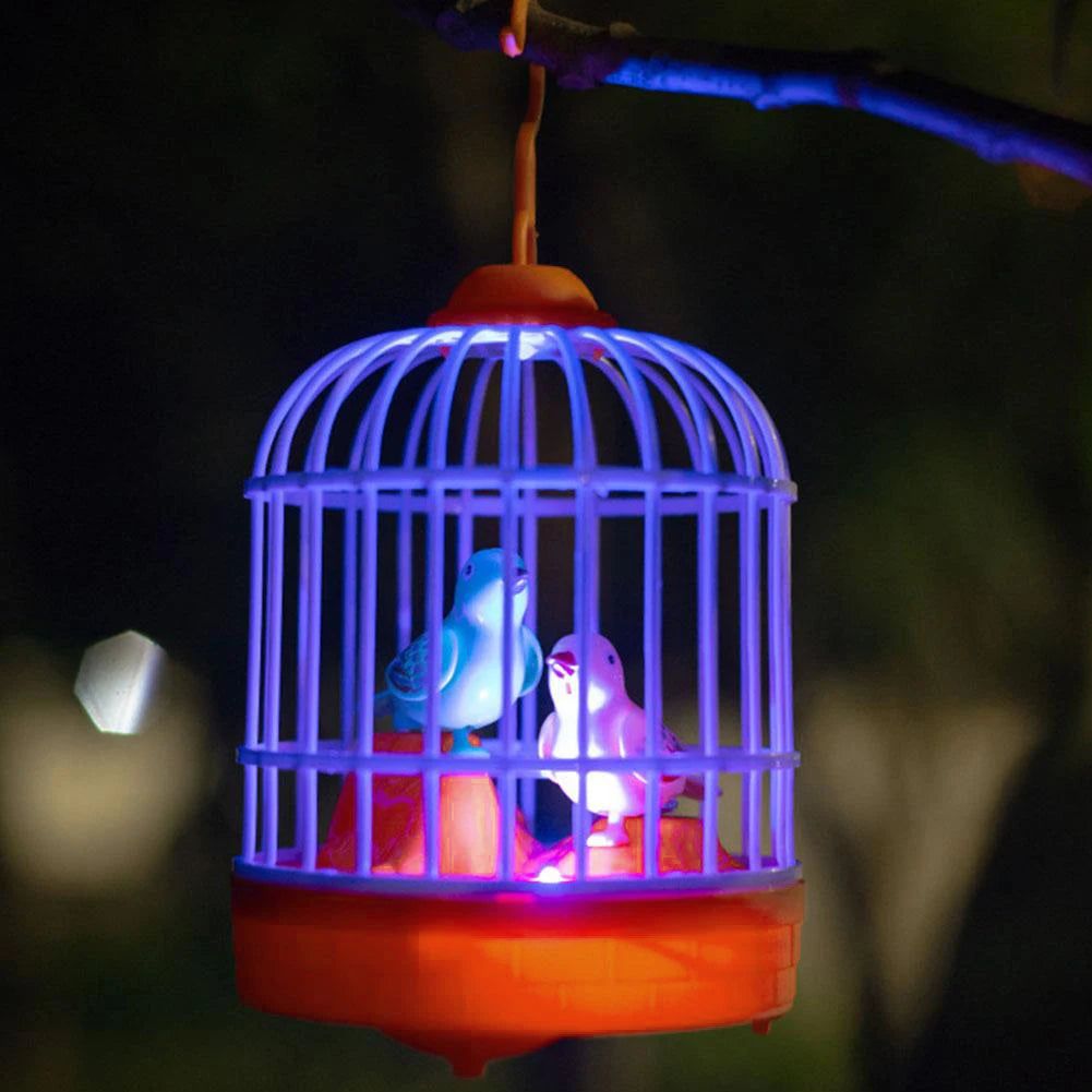 Funny Electric Voice Controlled Bird &ndash; Interactive Sound and Light Simulation