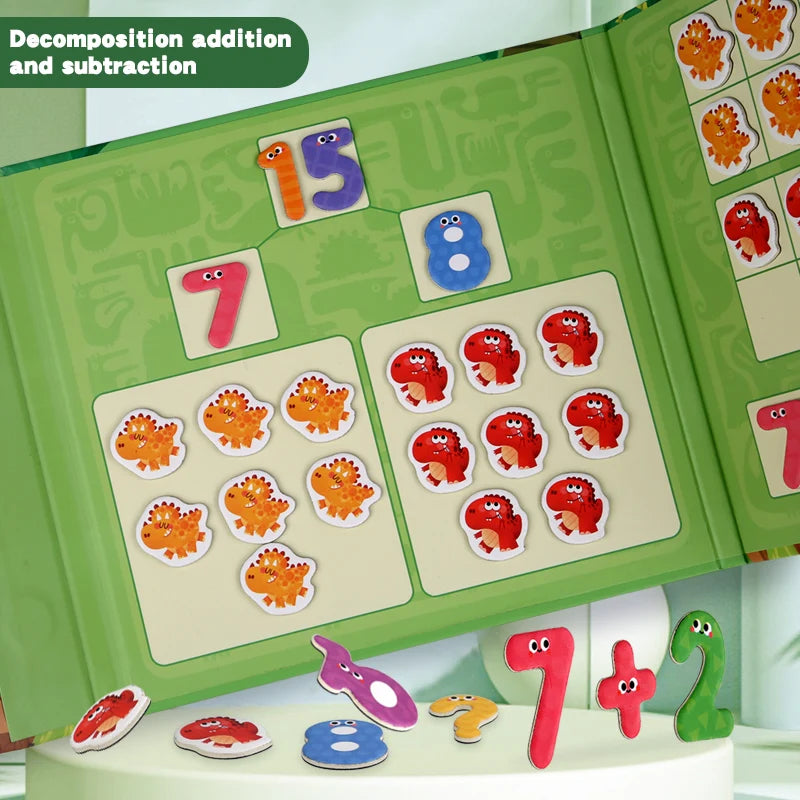 Magnetic Number Decomposition Arith &ndash; Educational Math Tiles