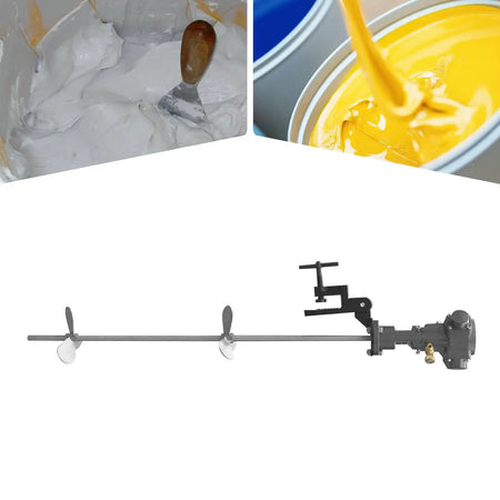 1/2 HP Pneumatic Paint Mixer &ndash; Explosion-Proof for Coatings