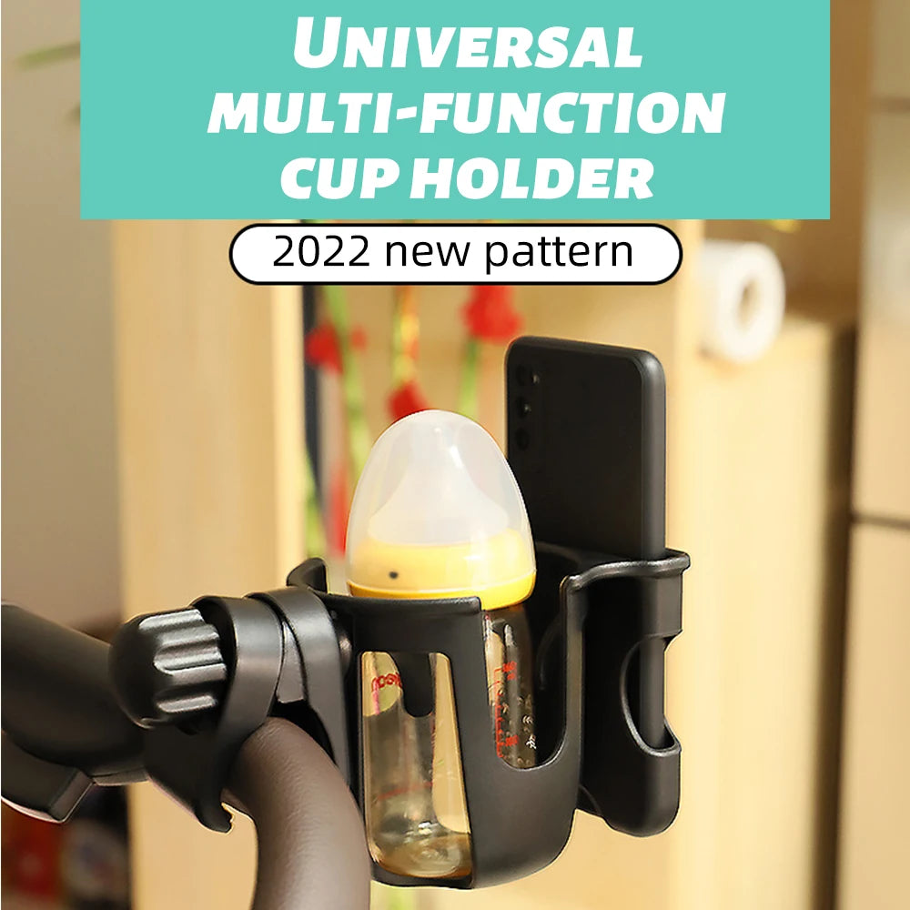 Multifunctional Baby Stroller Cup and Phone Holder