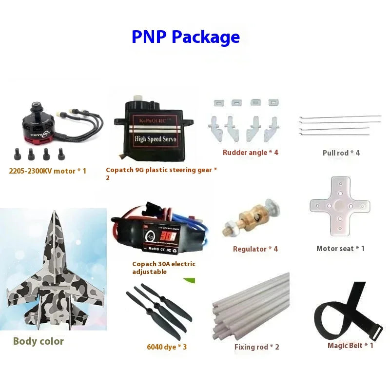 EVYVKVC Mini SU27 Remote Control Airplane - Crash Resistant Glider for All Ages PNP