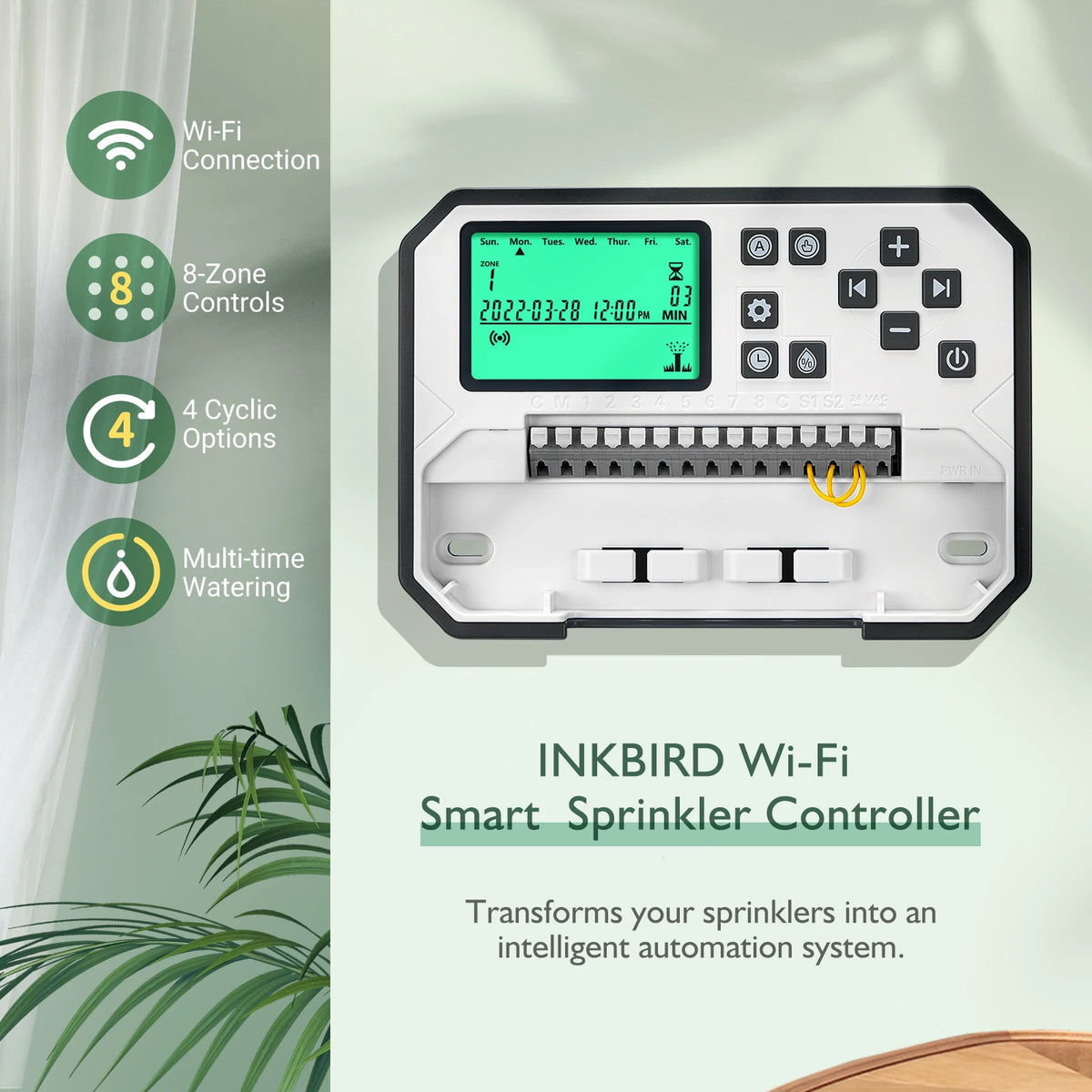 InkBird Garden Irrigation Timer &ndash; Smart WiFi Controller