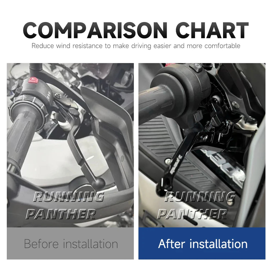 Regulējams CNC alumīnija sviru komplekts BMW R1300GS Adventure ASA 2025 2026