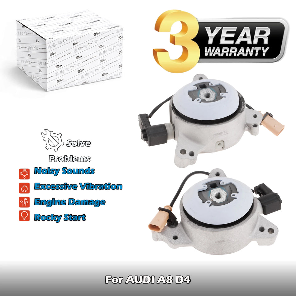 Vasen ja oikea vaihteiston vaihteistokiinnike anturilla Audi A8 D4