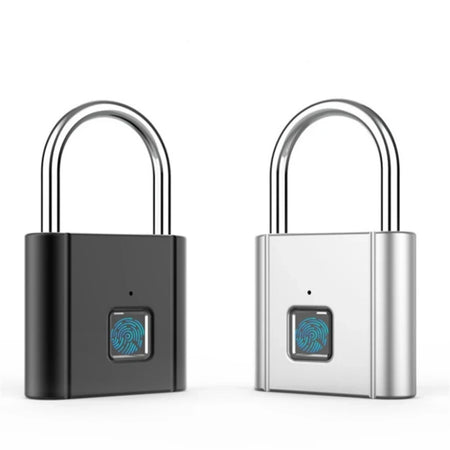 Smart Biometric Fingerprint Padlock - Waterproof &amp; Keyless Security Lock