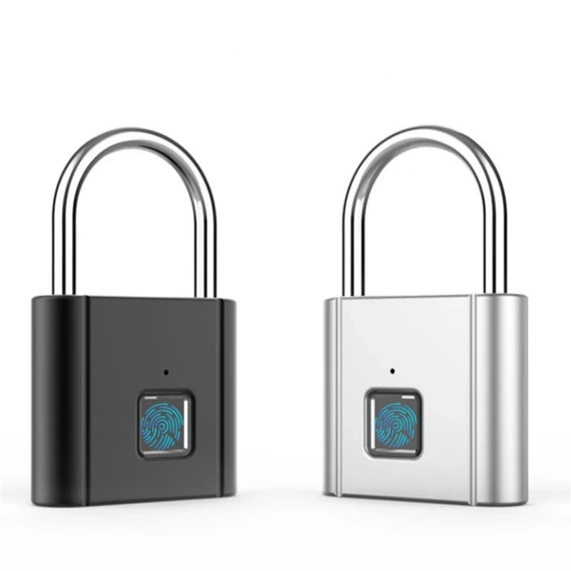 Smart Biometric Fingerprint Padlock - Waterproof &amp; Keyless Security Lock