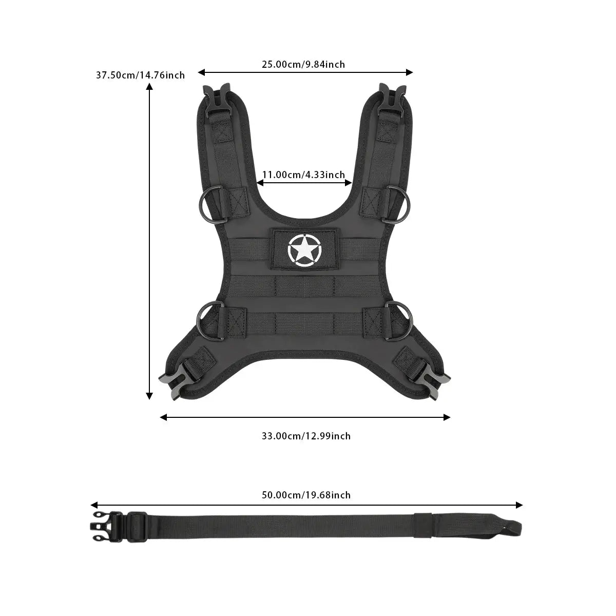 Motorcycle Tank Bag Base Portable Accessory for Universal Fuel Tank Bag Installation Front Bag-Base Excluding the Bag by InterCyprus Trading Ltd