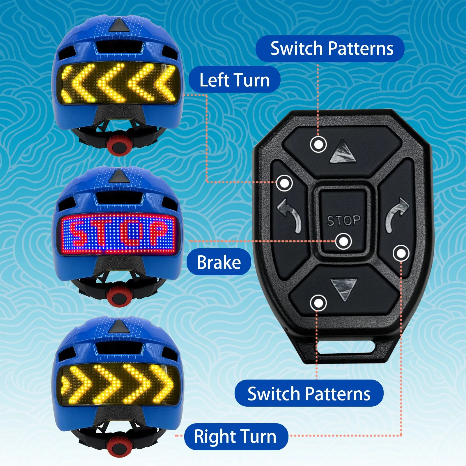 Child Bike Helmet With LED Display &ndash; Lightweight For Kids