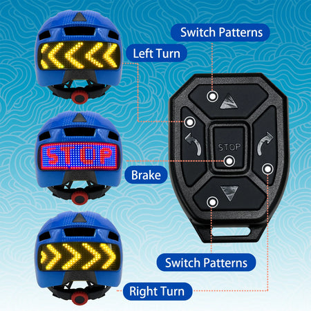 Child Bike Helmet With LED Display &ndash; Lightweight For Kids