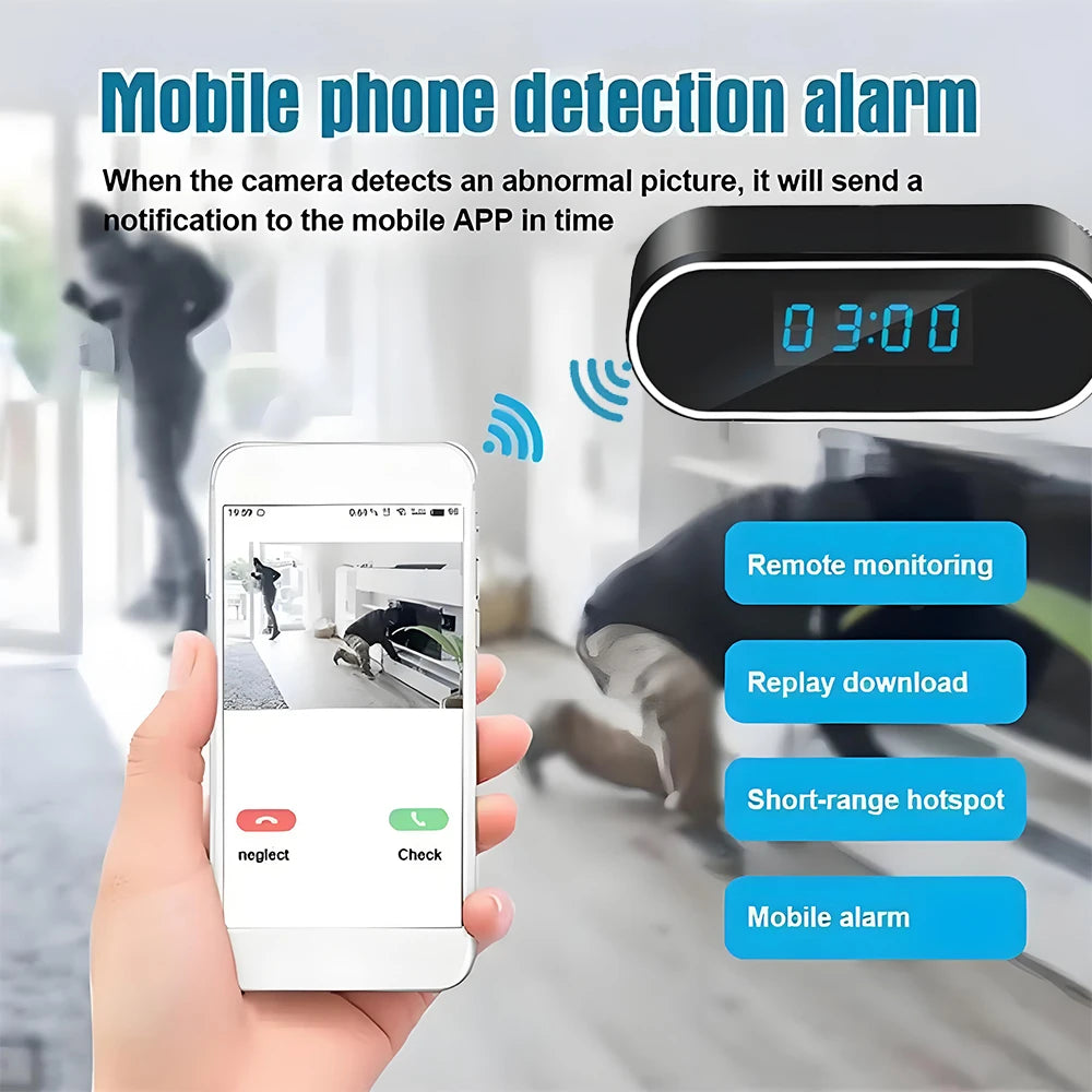 Erilles HD4K Mini Camera &ndash; WiFi Night Vision and Motion Detection