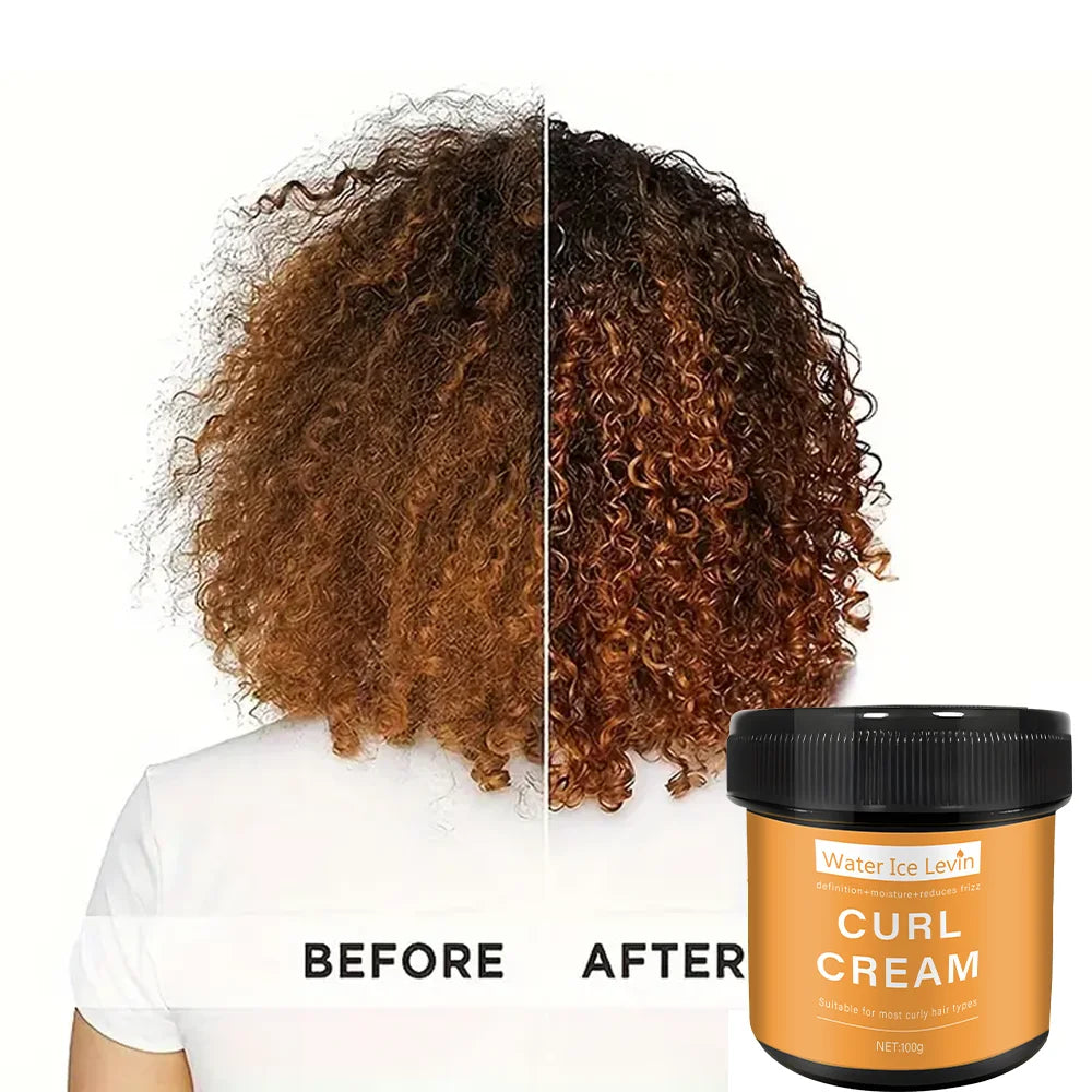 Water Ice Levin Curl Cream Hair Mask &ndash; Quick Repair for Damaged Curly Hair