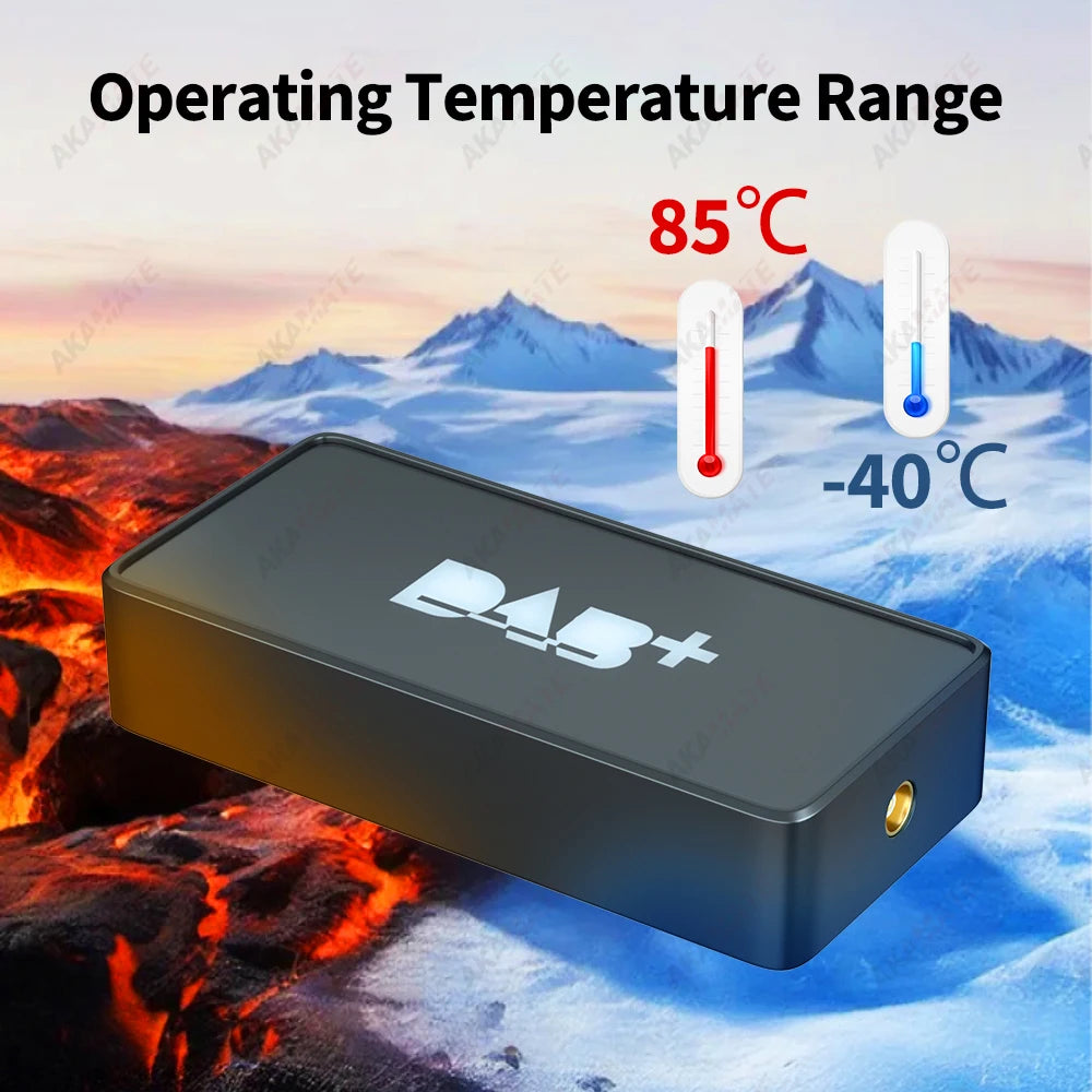 Newest DAB Plus Receiver Antenna - USB Adapter Auto Scan