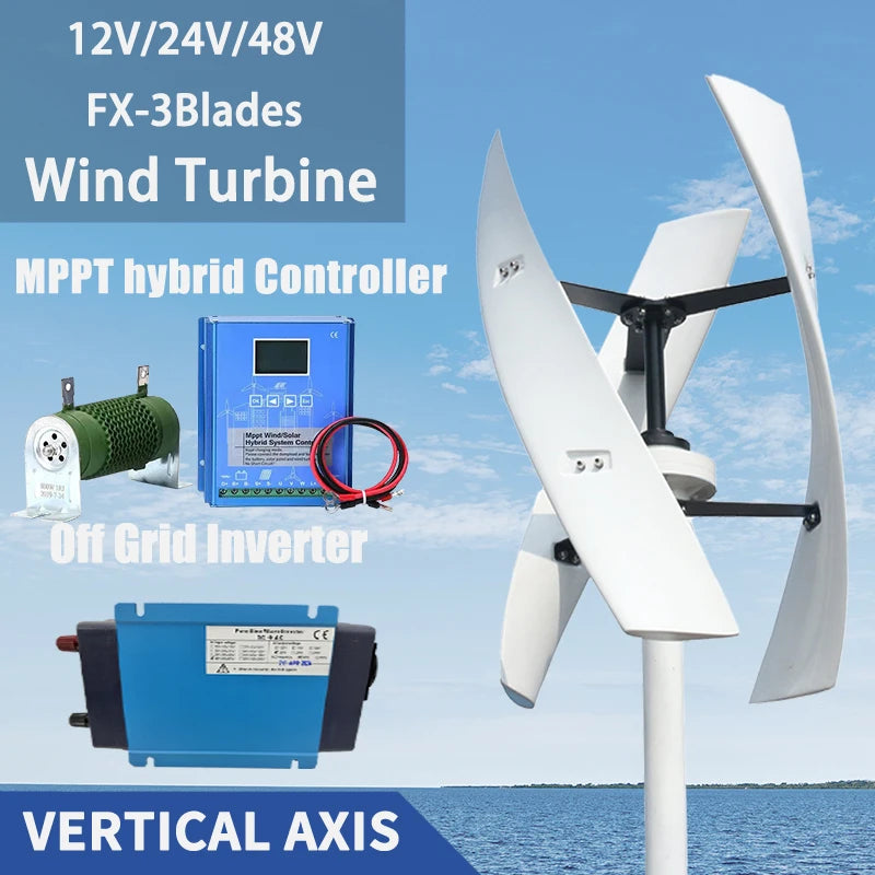 Homeuse 25kW Vertical Axis Maglev Turbine &ndash; Off Grid Ready