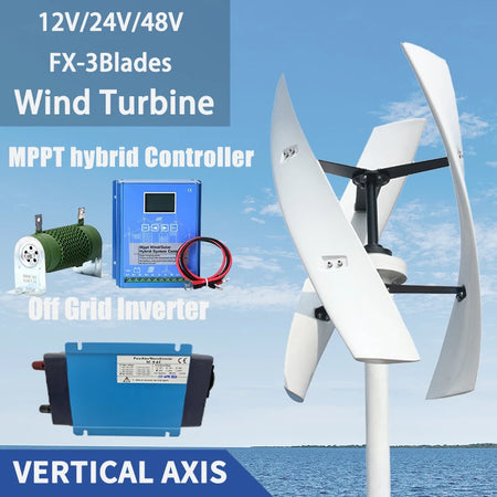 Homeuse 25kW Vertical Axis Maglev Turbine &ndash; Off Grid Ready