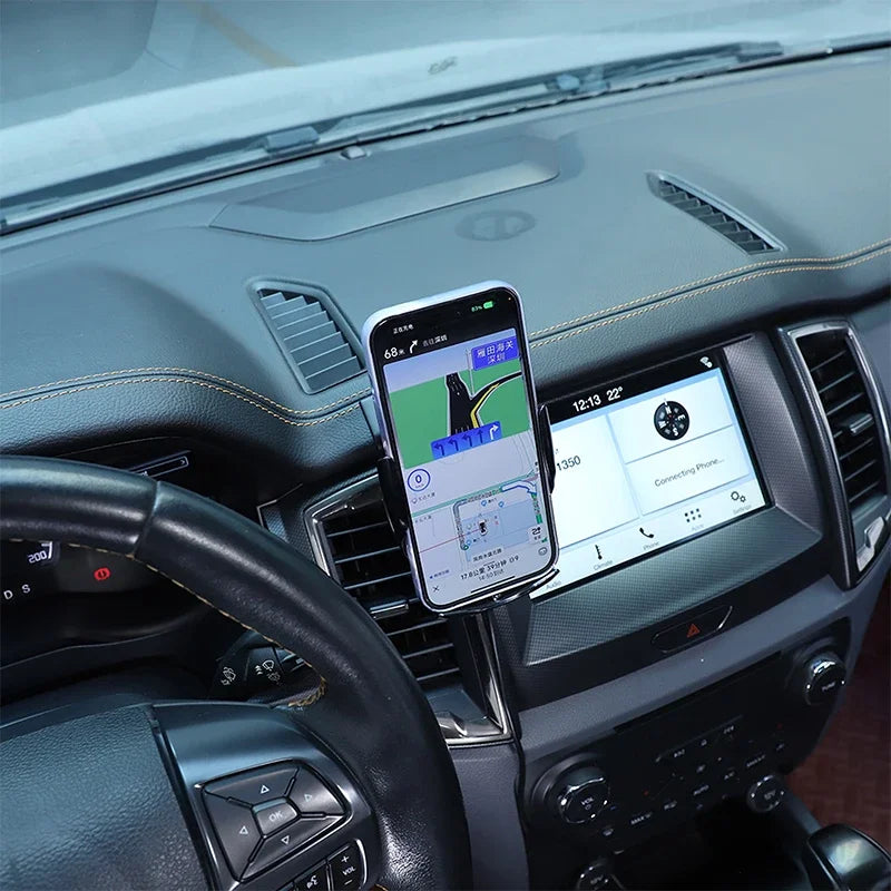 Držák telefonu GPS Ford Ranger Wildtrak ABS černý