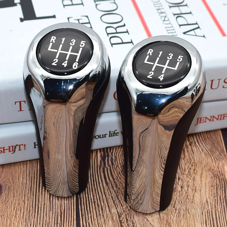 Páka řazení s matným chromovým lemem pro BMW 1/3/5/6 Series