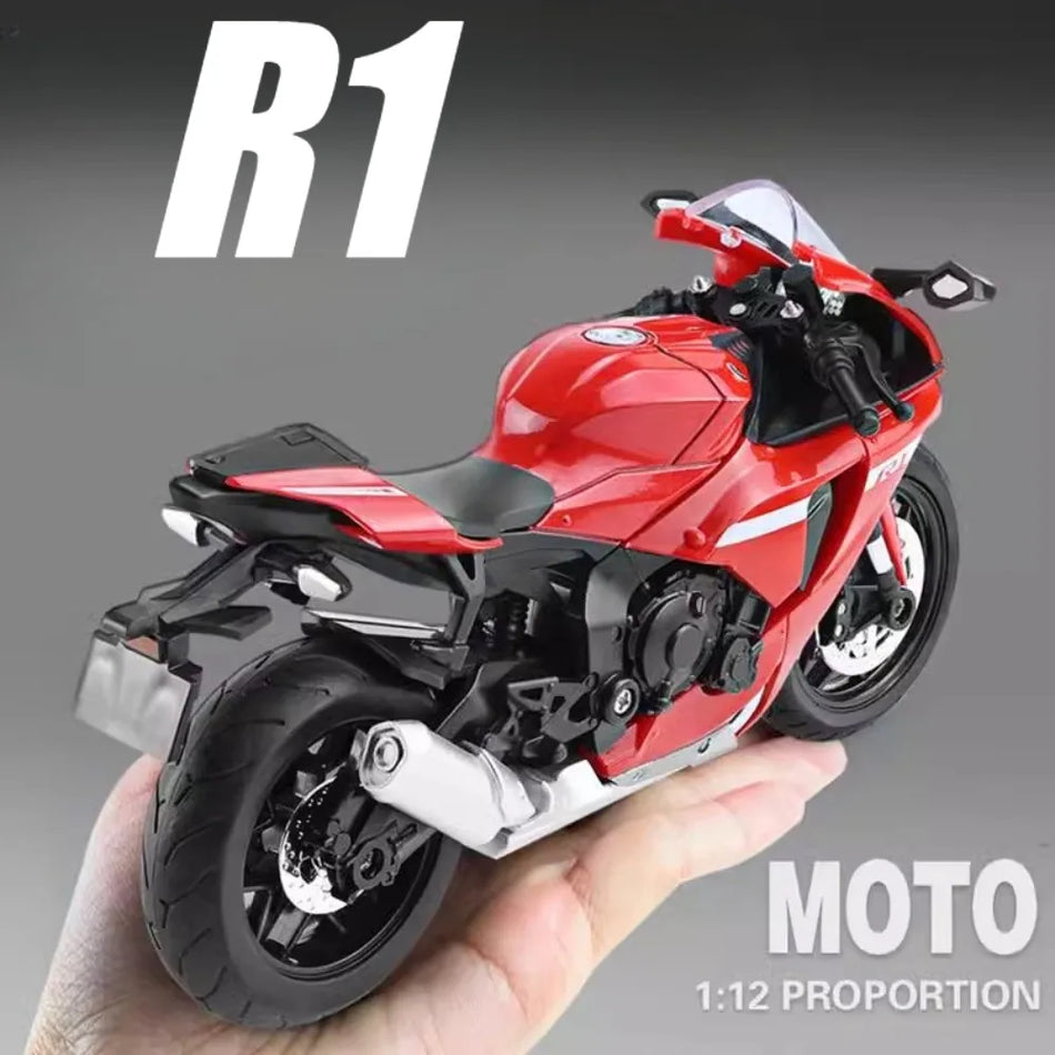 Diecast igrača avto R1 V-REX v razmerju 1:12 z zvokom, lučmi in absorpcijo udarcev