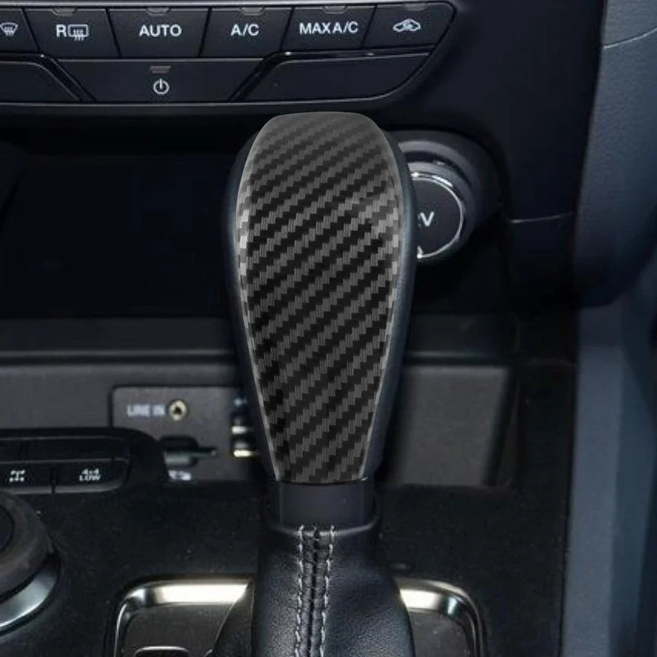 Adesivo decorativo per pomello cambio per Ford Ranger Everest 2015-2019, installazione facile in ABS