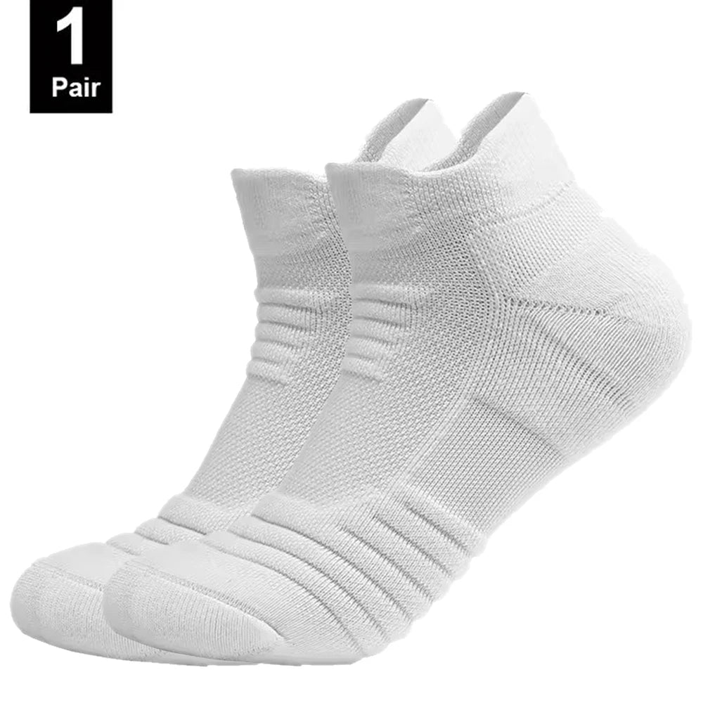 Men's Anti-slip Sports Socks 1Pair-short-white / EU 39-45(Normal)