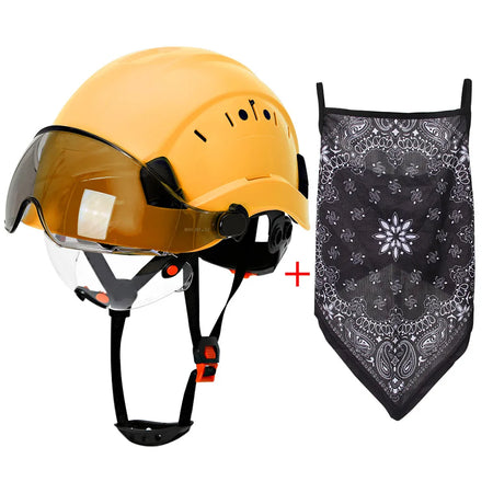 SF06 Safety Helmet &ndash; CE Certified ABS Construction Gear Yellow A