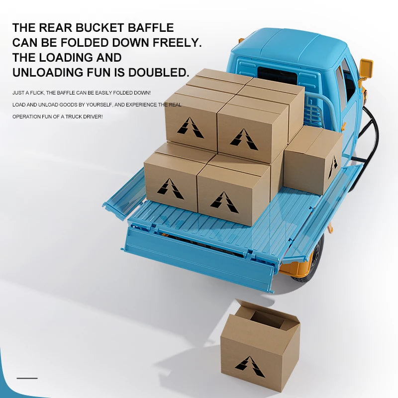 One Tenth RC Tricycle &ndash; LED Lights and Music Effects