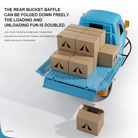 1/10 Full Scale RC Tricycle Truck &ndash; LED Lights and Music