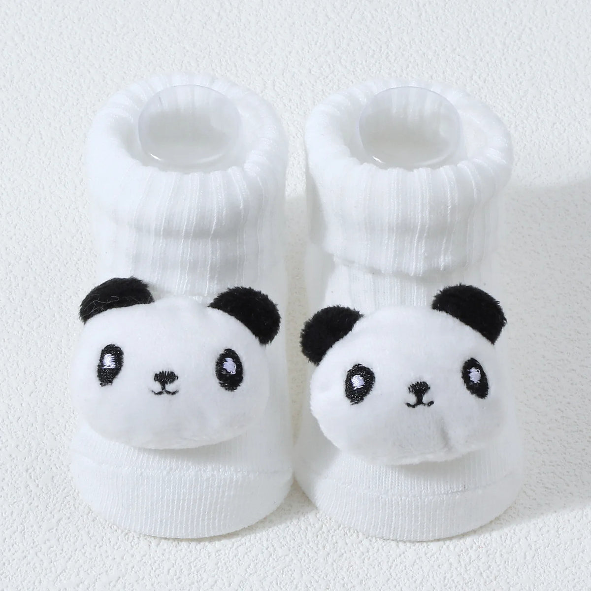 Cute 3D Panda Baby Socks &ndash; Soft Cotton Comfort for Infants 3 / 0-6M