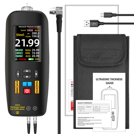 BSIDE T7 Ultrasonic Thickness Gauge &ndash; 0.01 to 300 mm Range