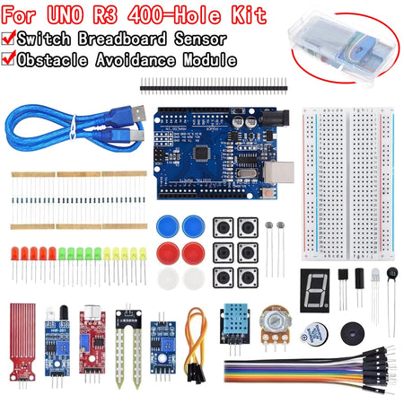 Basic Starter Kit for Arduino Uno Set R3 &ndash; Endless DIY Electronics Possibilities Default Title