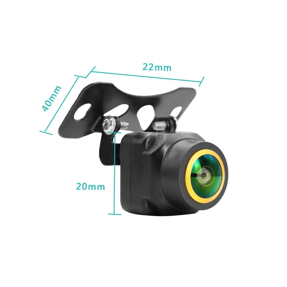AHD 1080P Car Rear View Camera 180° Fisheye Lens 4 Control Wire Waterproof Night Vision Backup Reverse Camera Support CVBS 720P by InterCyprus Trading Ltd