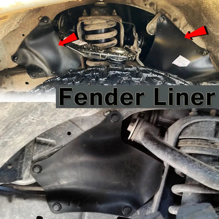 Front Rear Car Mud Flaps Fender Liners For Toyota Land Cruiser Prado 2003-2020 Splash Guards Mudflap Mudguards Shield Apron Seal by InterCyprus Trading Ltd