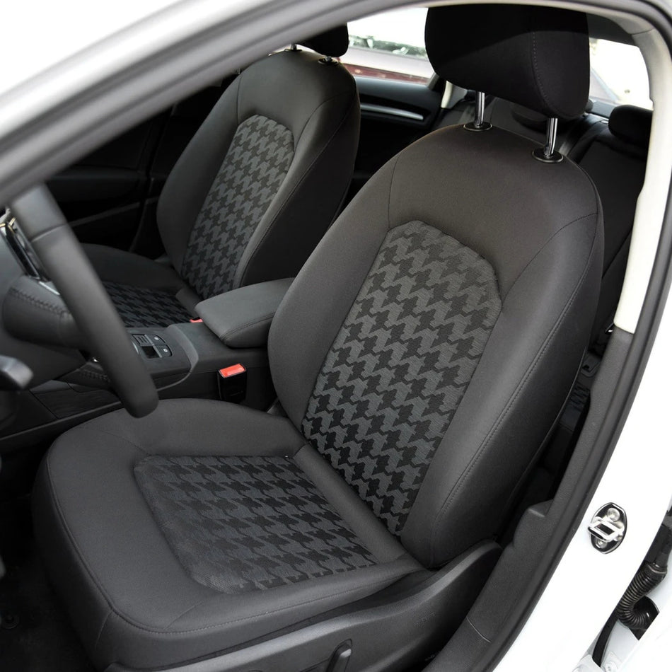 Audi A3 Sedan 8V Fusk läder Sätetäckningar Full uppsättning 2013 2020