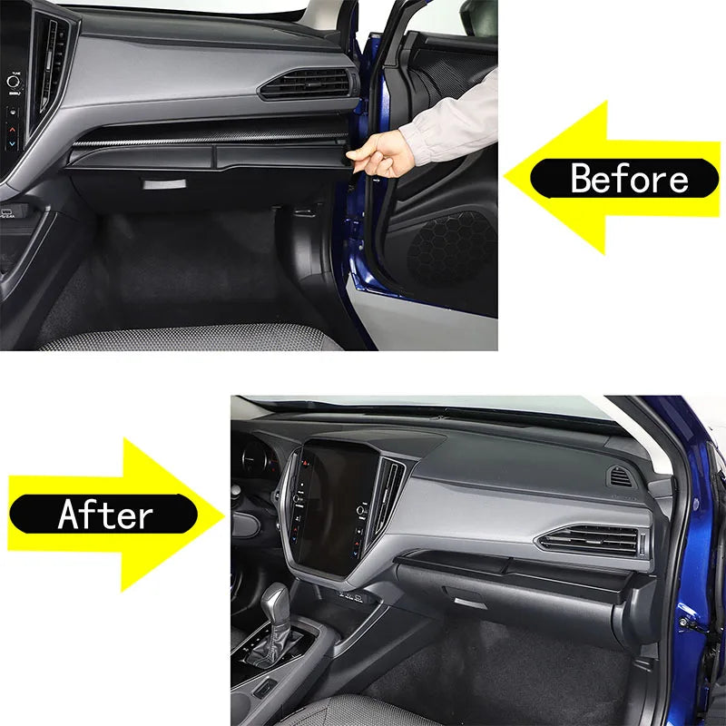 ABS Black Glove Box Organizer for Subaru WRX 2022 to 2025