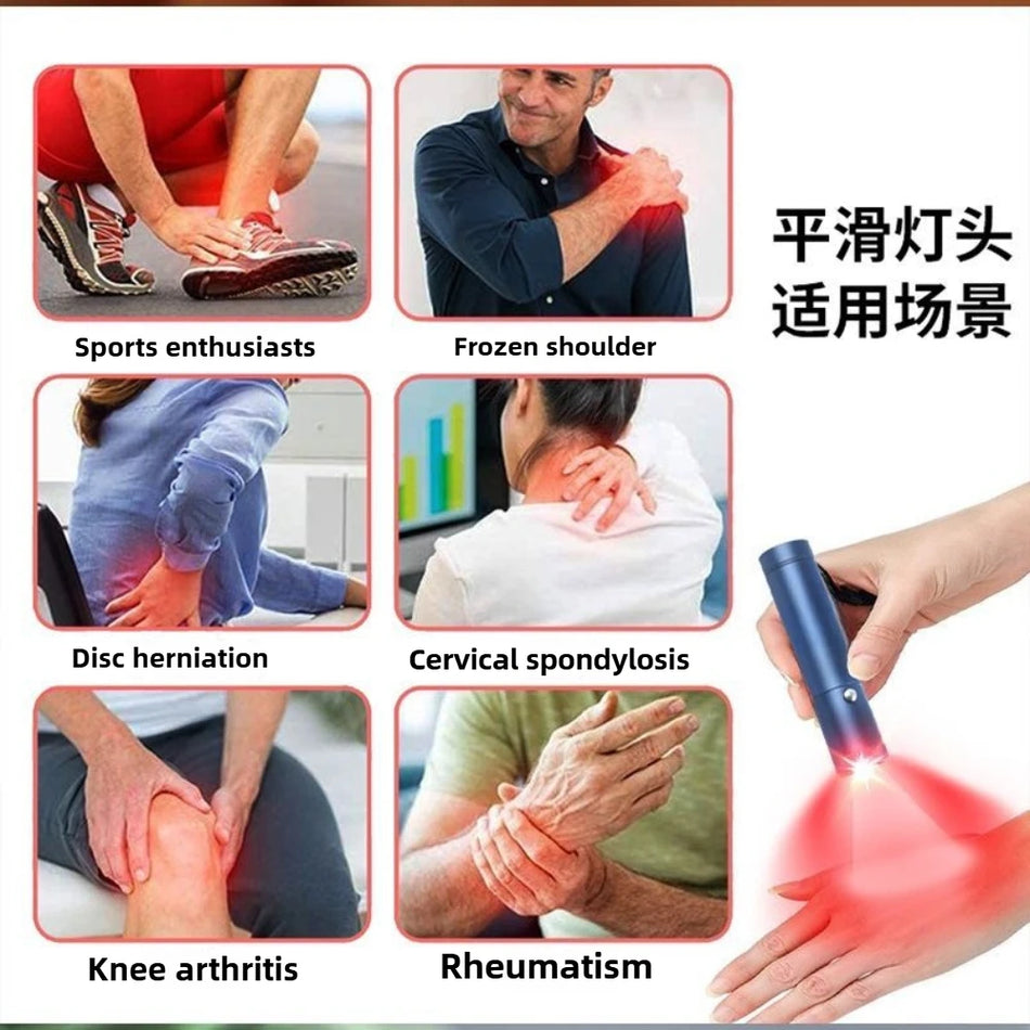 650nm Kall Laser Behandling av Munsår med Smärtstillande 