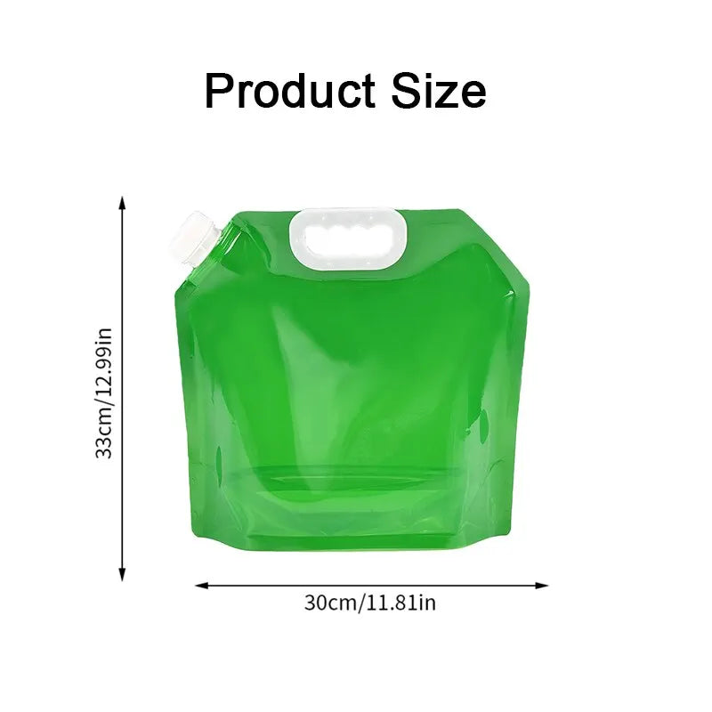 Складной походный водяной мешок-чайник для кемпинга, большой объем, устойчивый к царапинам
