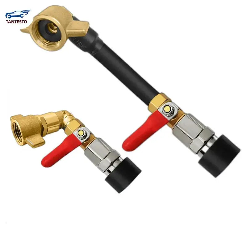 Universal Air Intake Pipe Connector With Adjustable Valve Switch For Trucks by InterCyprus Trading Ltd