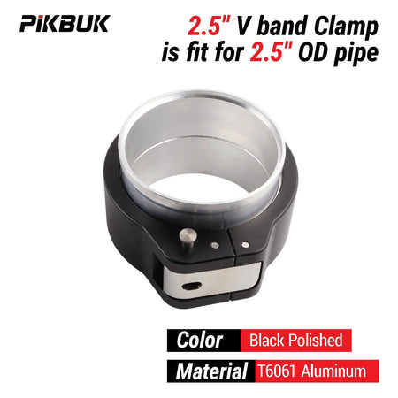 PIKBUK Universal 2/2.5/3/3.5/4 Inch Pinless HD Clamp For Intercooler Pipe Clamp And Flanges 63/76/102mm by InterCyprus Trading Ltd