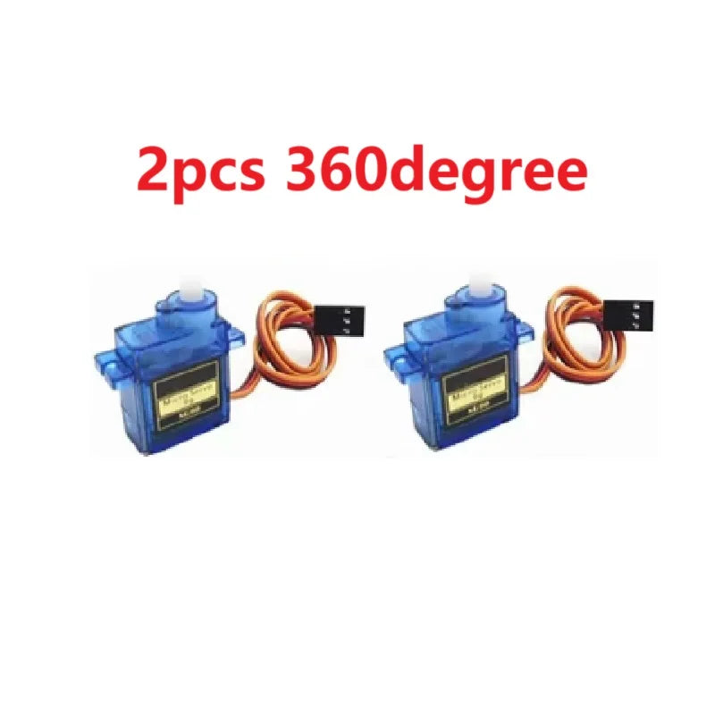SG90 Servo Motor Micro 9g &ndash; Exceptional Precision for RC Projects 2Pcs 360 Degree