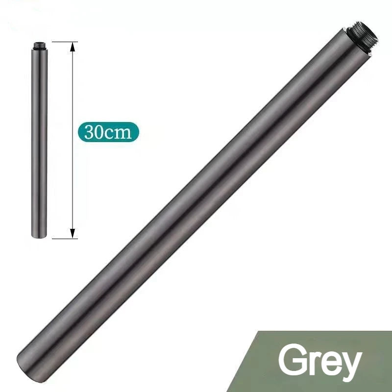 Suihkupään jatkoletku - Ruostumaton teräs 30cm pituus