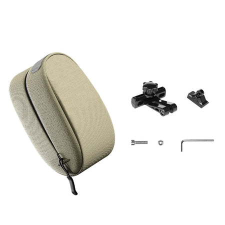 Bike Saddle Bag 0.3L &ndash; Waterproof Nylon Construction Yellow