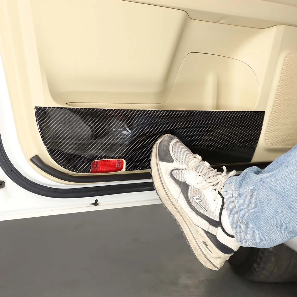 Πάνελ Αντι-Κλοτσιάς Εμπρός Πόρτας από Ανθρακονήματα για Prado 2010 2017