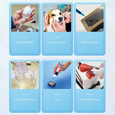 5Pcs 0.3/0.5/1ML Veterinary Insulin Syringes &ndash; Sterile